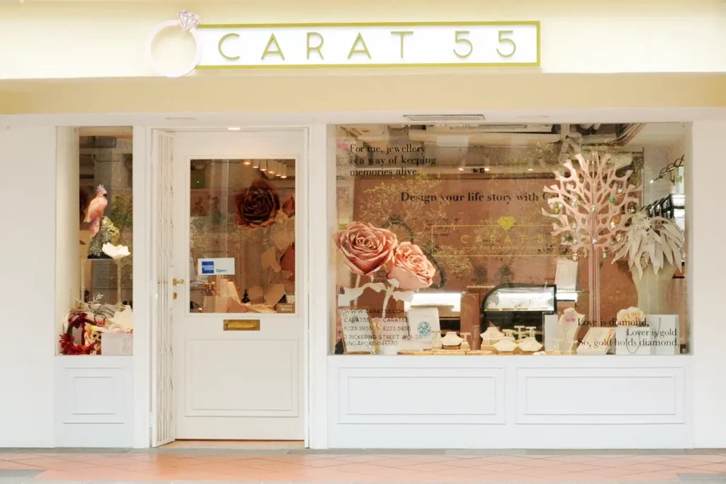 The Carat 55 jewellery studio